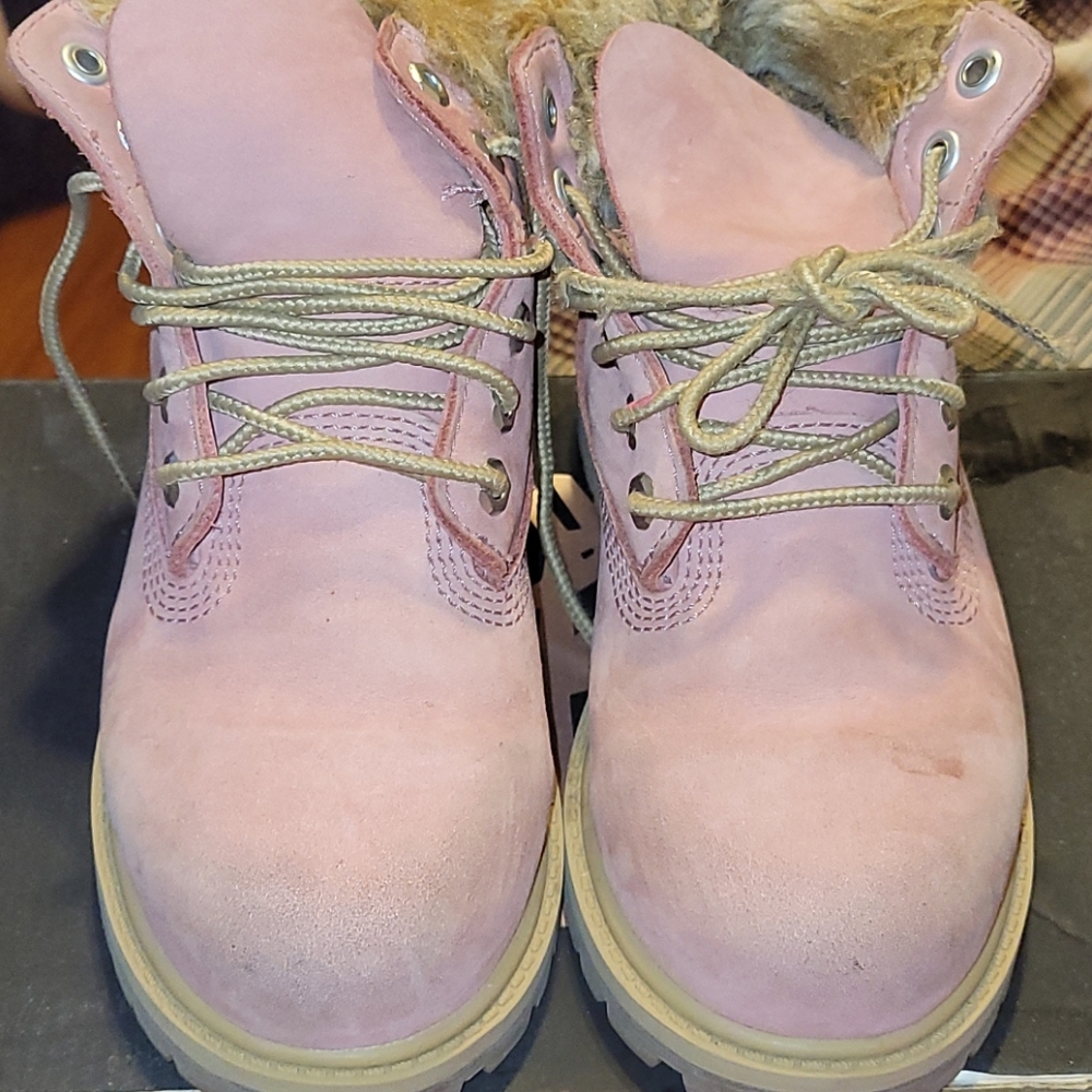 Girls Timberland Premium 6 in waterproof boot